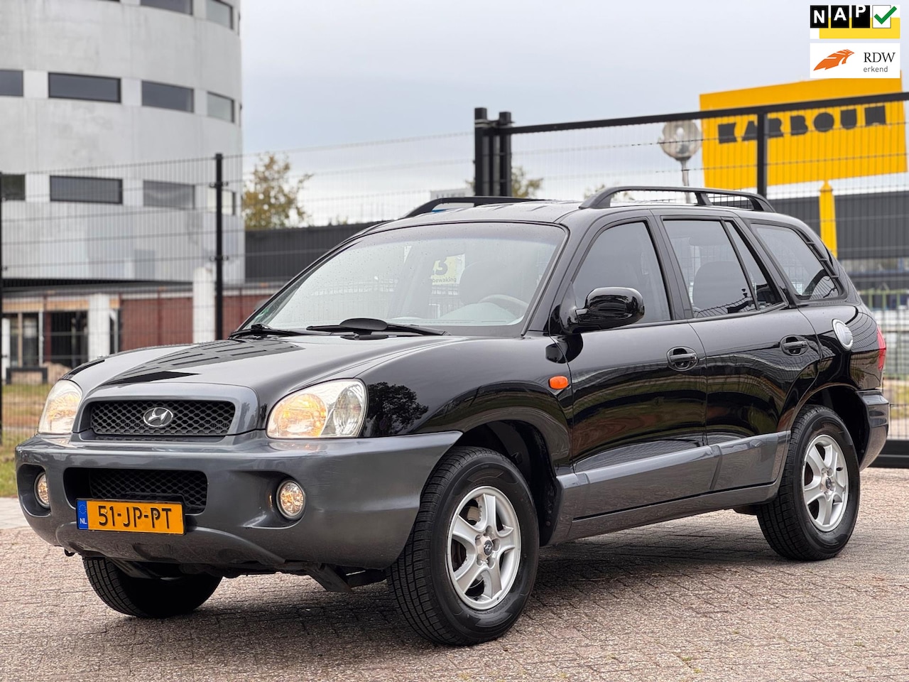 Hyundai Santa Fe - 2.7i-24V 4WD Country|YOUNGTIMER|AUT|STOELVERW|LEDER|TREKHAAK| - AutoWereld.nl