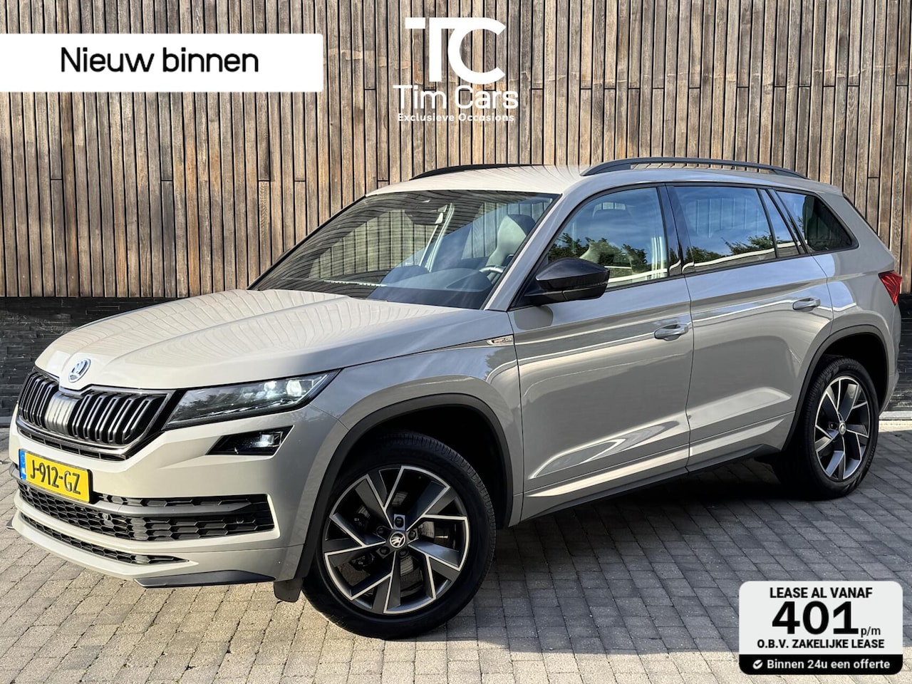 Skoda Kodiaq - 1.5 TSI Sportline Automaat | Trekhaak uitklapbaar | Voorstoelen verwarmd | Cruise control - AutoWereld.nl