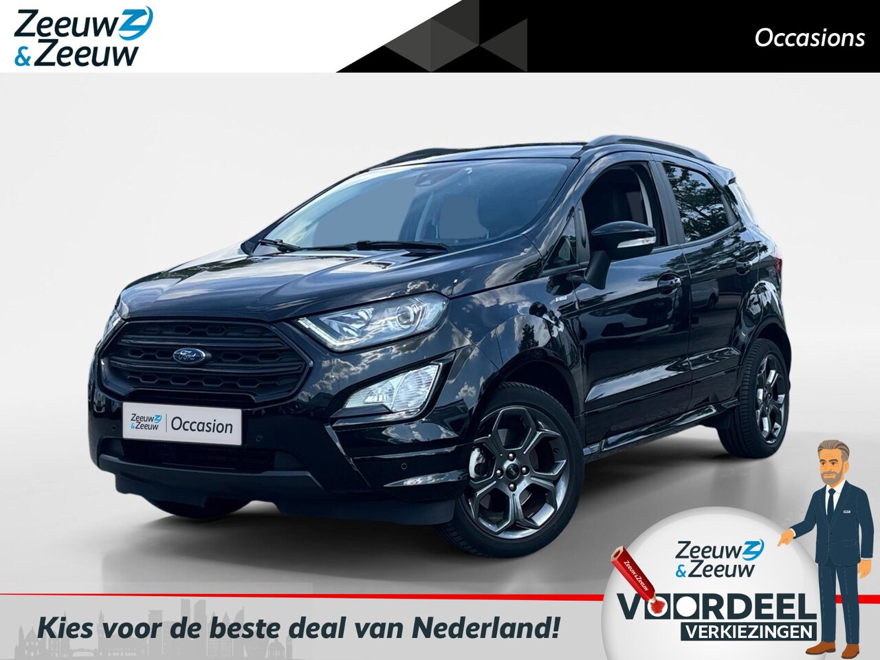 Ford EcoSport - 1.0 EcoBoost ST-Line | Winter pack | Driver Assistance Pack  | X-Pack | 12 Maanden garanti - AutoWereld.nl