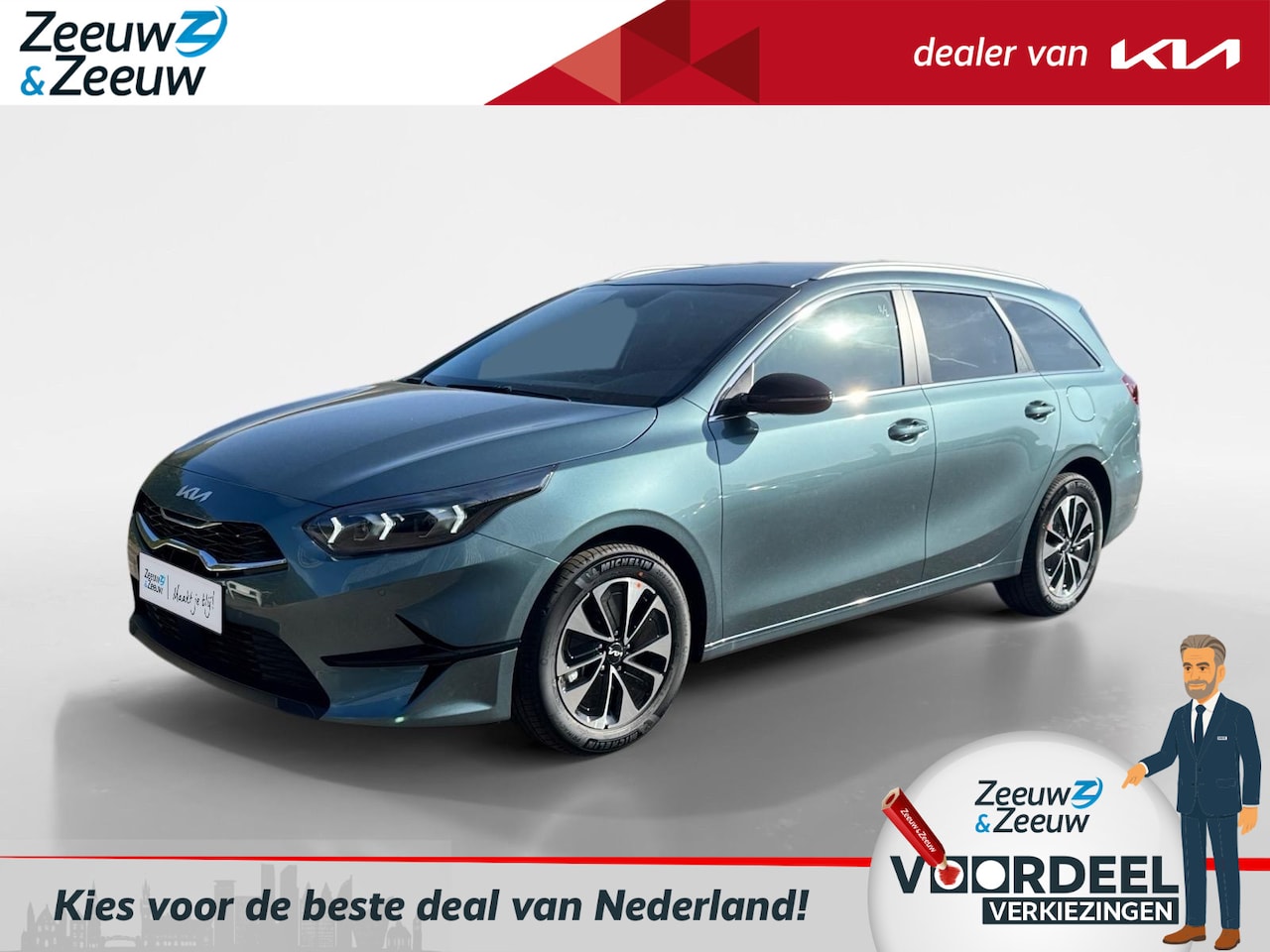 Kia Cee'd Sportswagon - Ceed 1.0 T-GDi Design Edition | Enkele op voorraad bel voor info | NU €6200,- korting - AutoWereld.nl