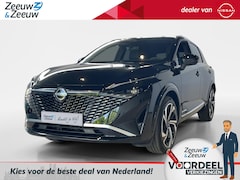 Nissan Qashqai - 1.5 e-Power Tekna Plus *Nu in prijs verlaagd + € 6500, - inruilpremie*Nappaleer*LMwielen*N