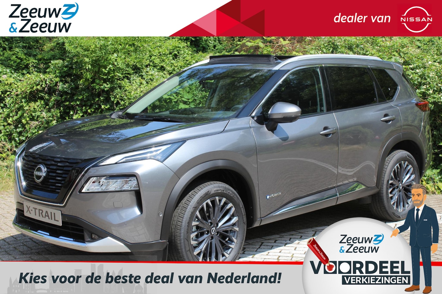 Nissan X-Trail - 1.5 e-Power Tekna | €1300,- korting inclusief inruilpremie | 7 Zitter | Bomvol optie's | | - AutoWereld.nl