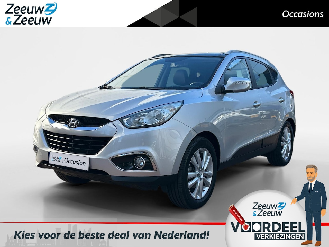 Hyundai ix35 - 2.0i i-Catcher | Automaat | Camera | Stoelverwarming | Panorama Dak | Navigatie | Cruise & - AutoWereld.nl