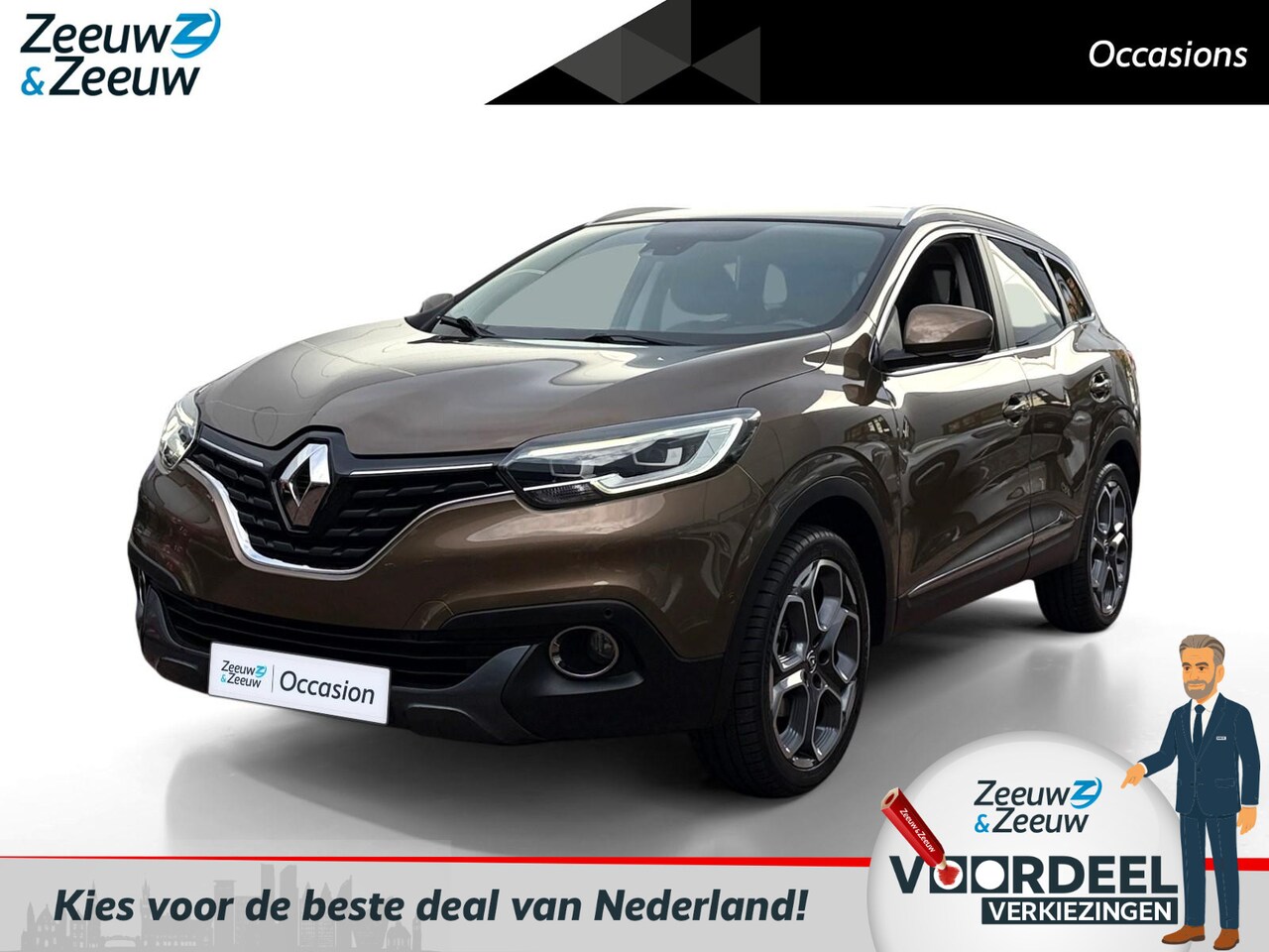 Renault Kadjar - 1.2 TCe Bose | Trekhaak | Camera | Navigatie | Stoelverwarming | Parkeersensoren | Cruise - AutoWereld.nl