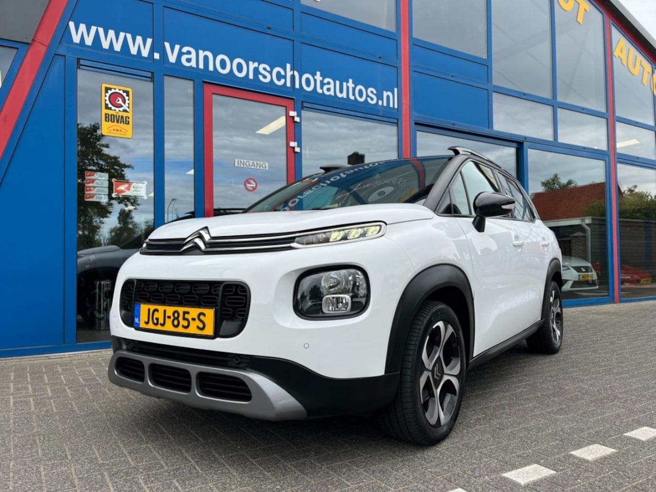 Citroën C3 Aircross - 1.2 130pk Automaat Navi Carplay Camera Leer Airco(ECC) - AutoWereld.nl