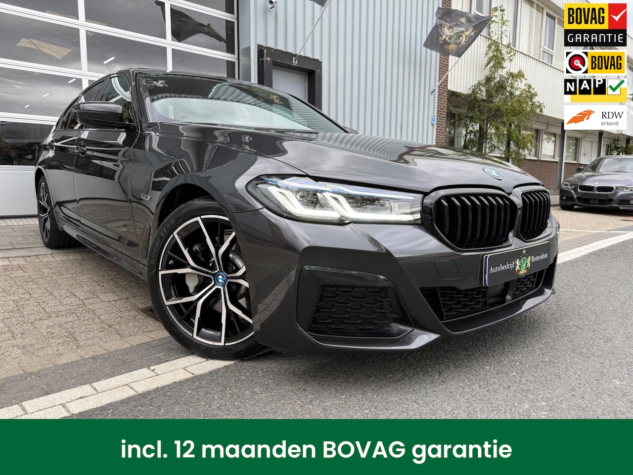 BMW 5-serie - 530e High Executive M-Sport 360º CAM/LEER/PANO - AutoWereld.nl
