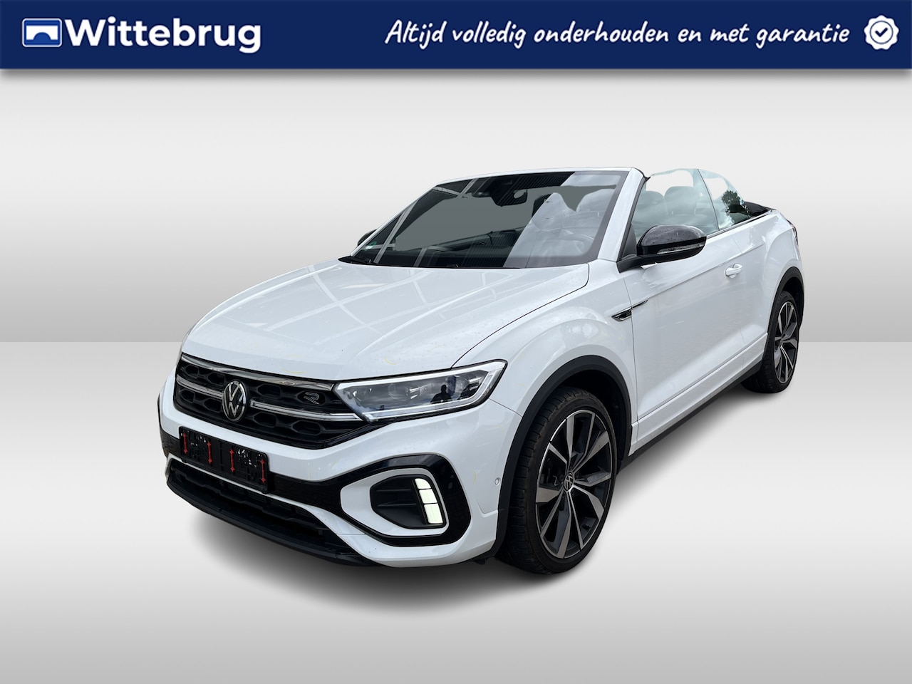 Volkswagen T-Roc Cabrio - 1.5 TSI R-Line / AUTOMAAT/ 2X R-LINE/ BEATS/ ADAPT. CRUISE/ APP-CONNECT/ BLUETOOTH/ PARK. - AutoWereld.nl