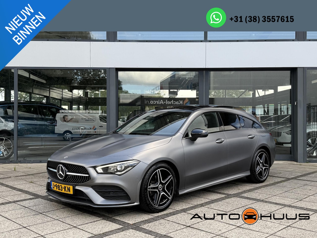 Mercedes-Benz CLA-klasse Shooting Brake - 180d Aut. AMG Sport Ed. | Panorama | Burmester | Keyless | - AutoWereld.nl