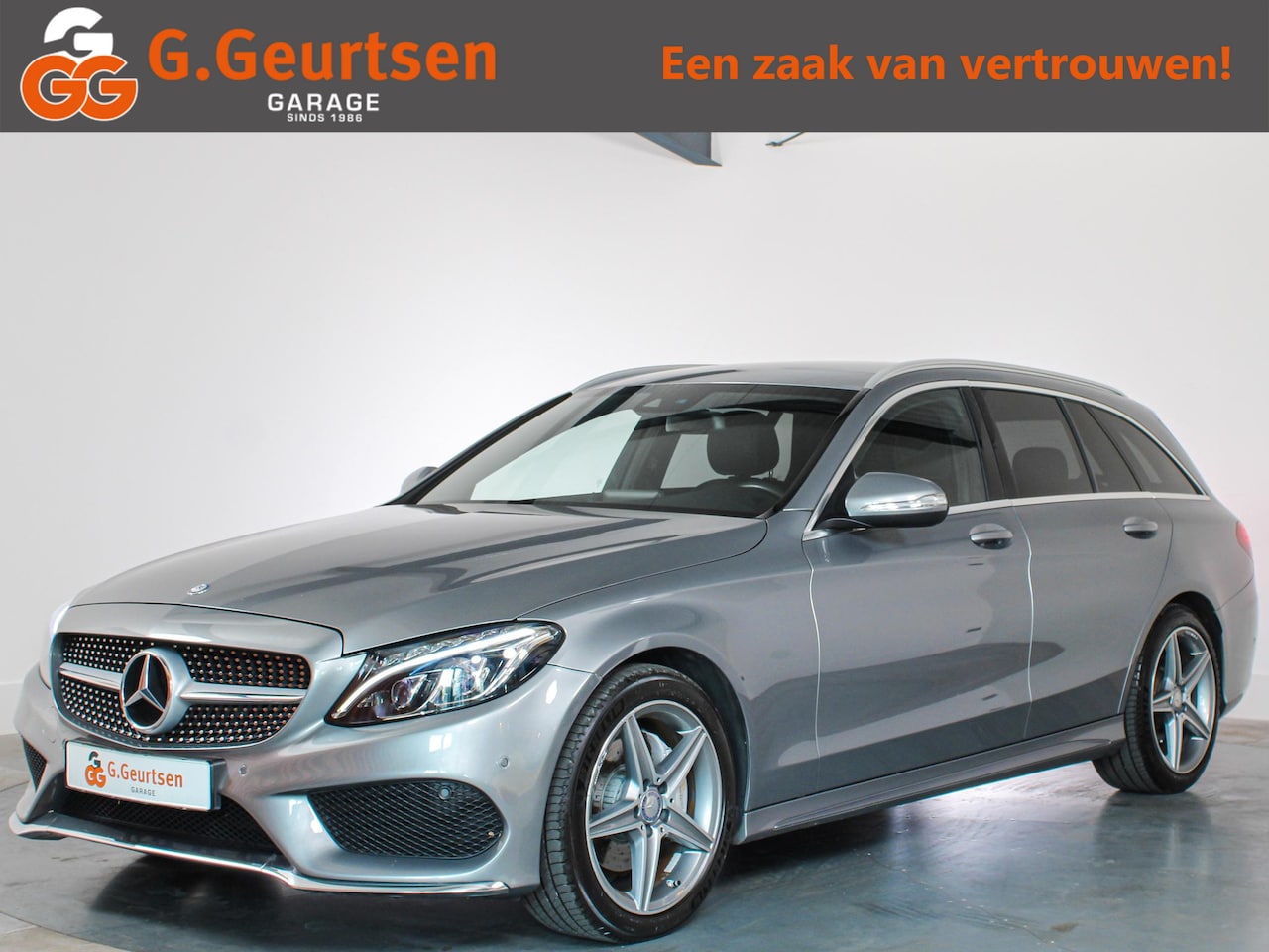 Mercedes-Benz C-klasse Estate - 200 AMG Line 200 AMG-line, LED koplampen, Lederen bekleding, Elek. achterklep, Apple CarPlay/Android Au - AutoWereld.nl