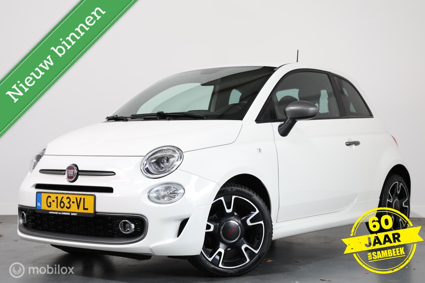 Fiat 500 - 1.2 SPORT - AIRCO - LEER - AutoWereld.nl
