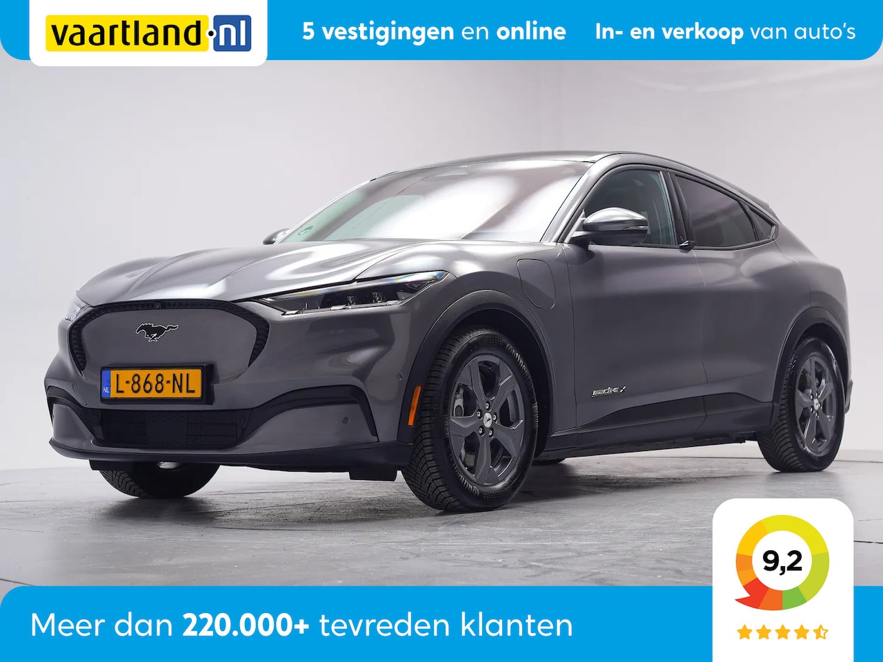Ford Mustang Mach-E - 98 kWh Extended RWD [ Panorama LED Leder ] - AutoWereld.nl