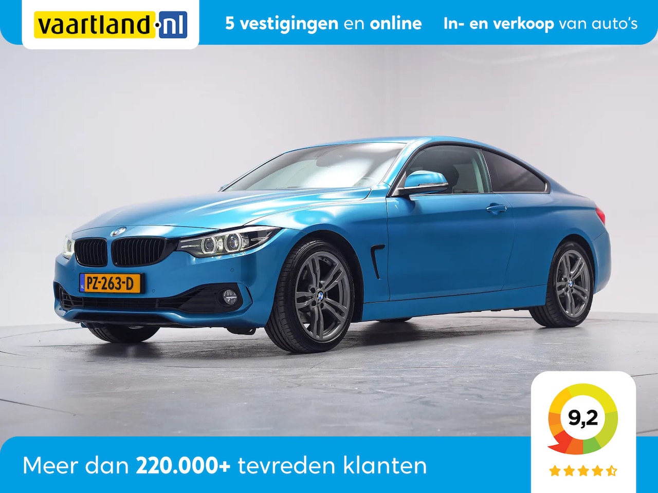 BMW 4-serie Coupé - 418i High Executive Sport Aut. [ Full led Leder Sportstoelen ] - AutoWereld.nl