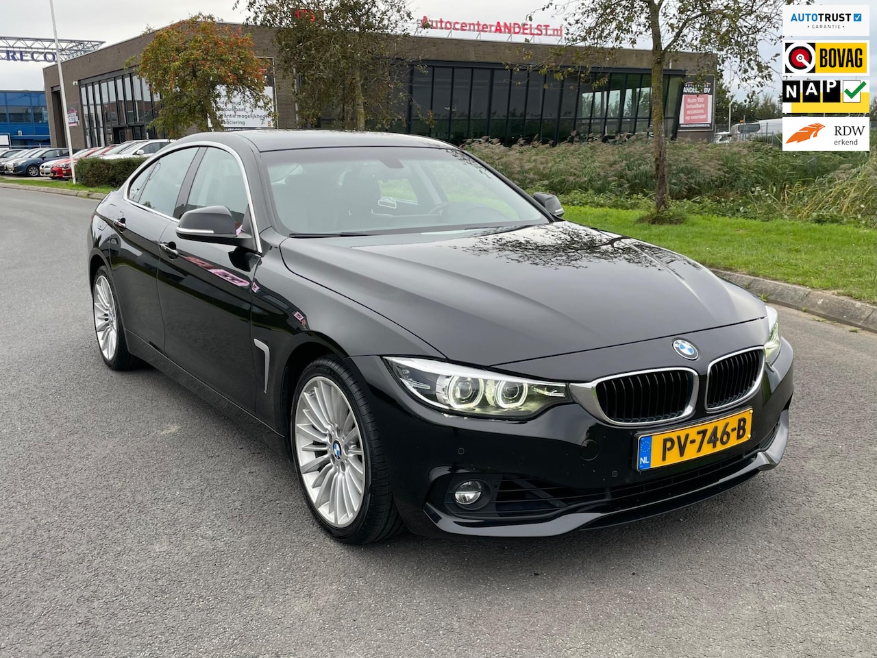 BMW 4-serie Gran Coupé - 418i High Executive 418i High Executive, Aut, 5drs, Leder, Cruise, Pdc, Stoelverw, 2e eig afk, Geen import, Na - AutoWereld.nl