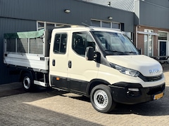 Iveco Daily - 35S12D 2.3 345 6-Persoons 3500kg trekgewicht Airco Euro 6 Pick-up Open laadbak Bakwagen 1e