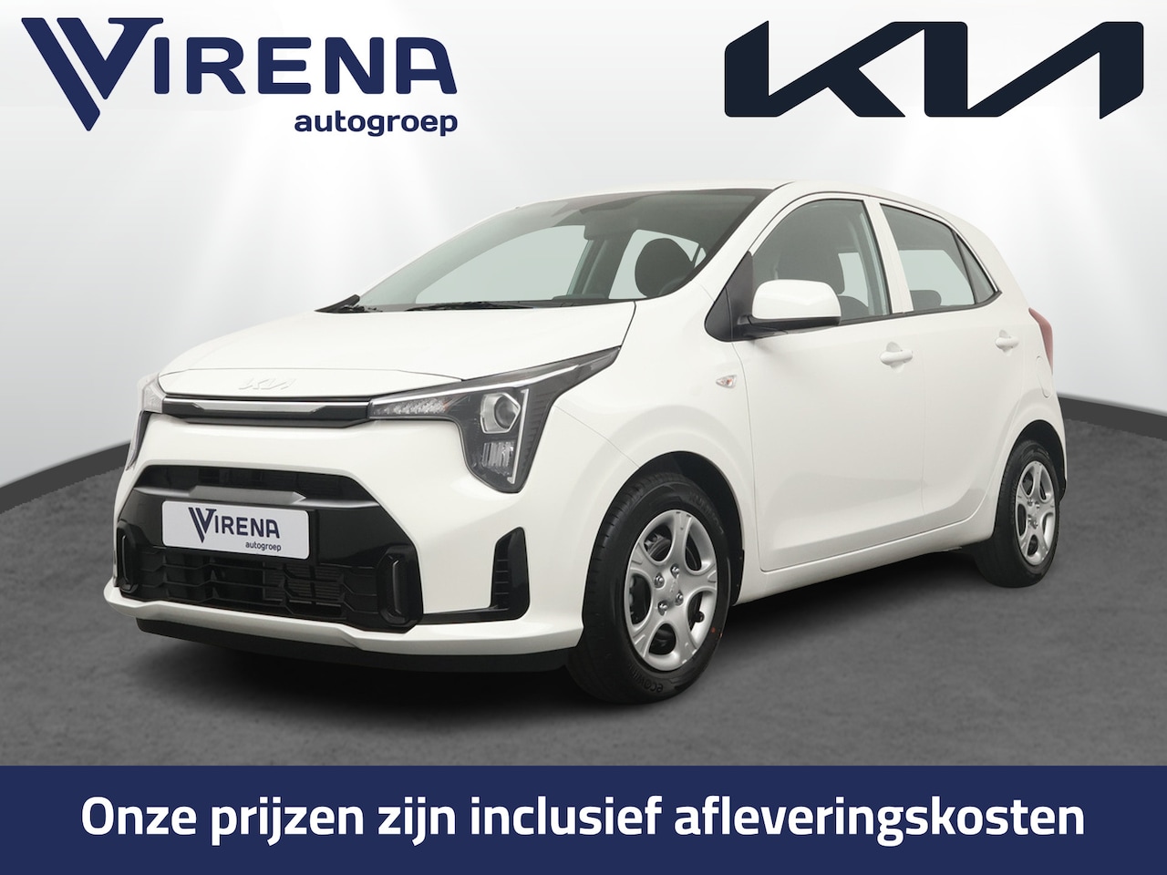 Kia Picanto - 1.0 GDi DynamicLine incl Inruilpremie - Cruise control - Navigatie - Achteruitrij camera - - AutoWereld.nl