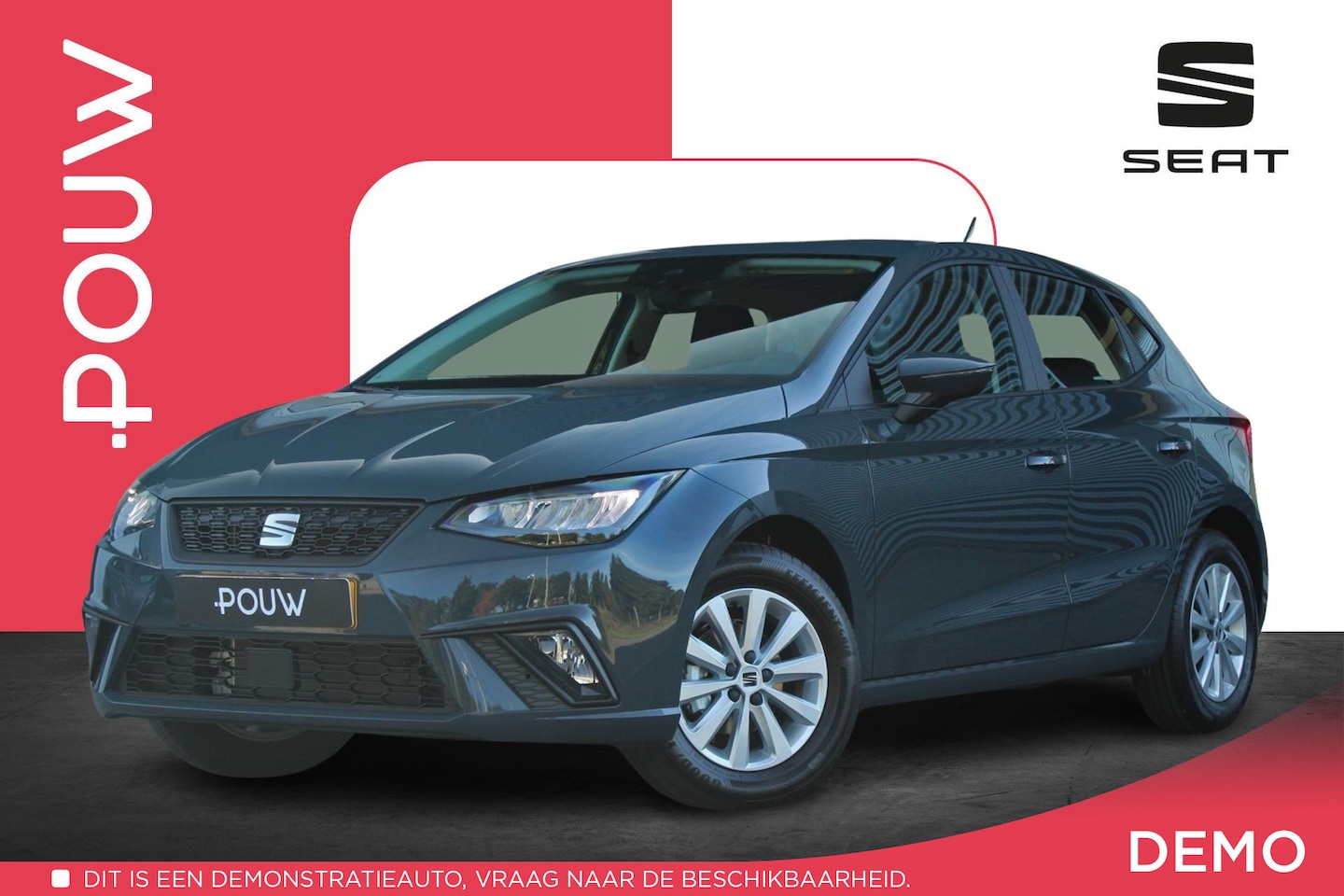 SEAT Ibiza - 1.0 EcoTSI 95pk Style Plus | Apple Carplay/Android Auto | Parkeersensor Achter - AutoWereld.nl