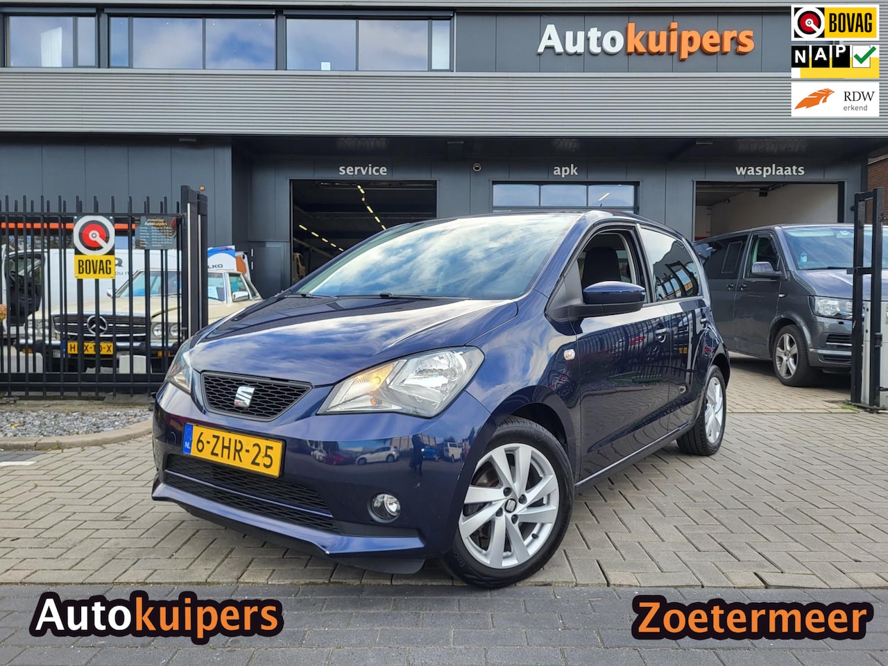 SEAT Mii - 1.0 Sport Dynamic | GOED ONDERHOUDEN! | Met o.a. stoelverwarming, airco, elektrische ramen - AutoWereld.nl