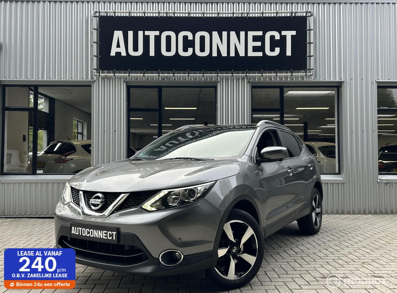Nissan Qashqai - 1.6 PANODAK, NAVI, 360/CAMERA, CRUISE, 163 PK - AutoWereld.nl