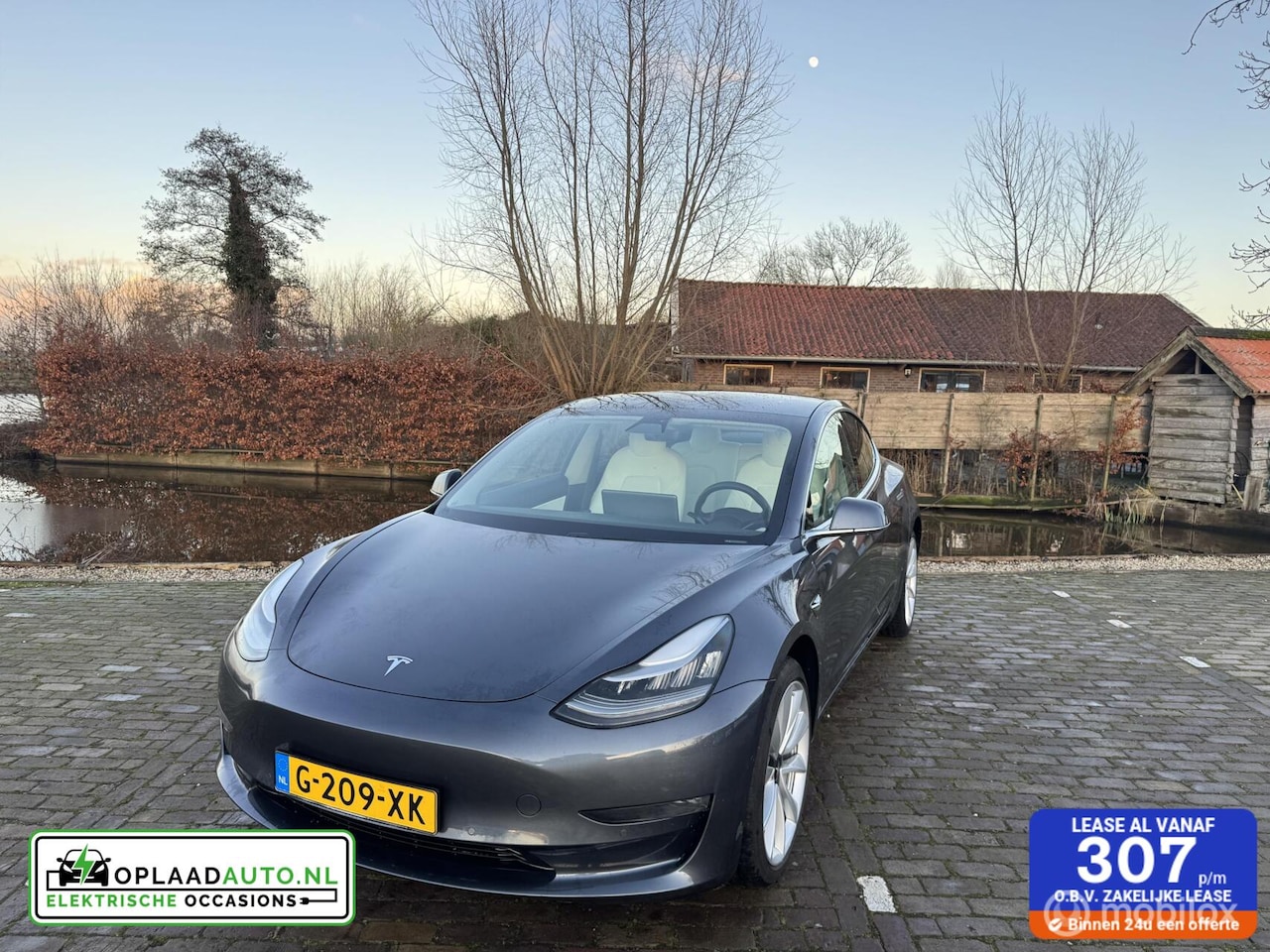 Tesla Model 3 - Long Range RWD Long Range AWD 75 | INCL FSD! | Wit interieur - AutoWereld.nl