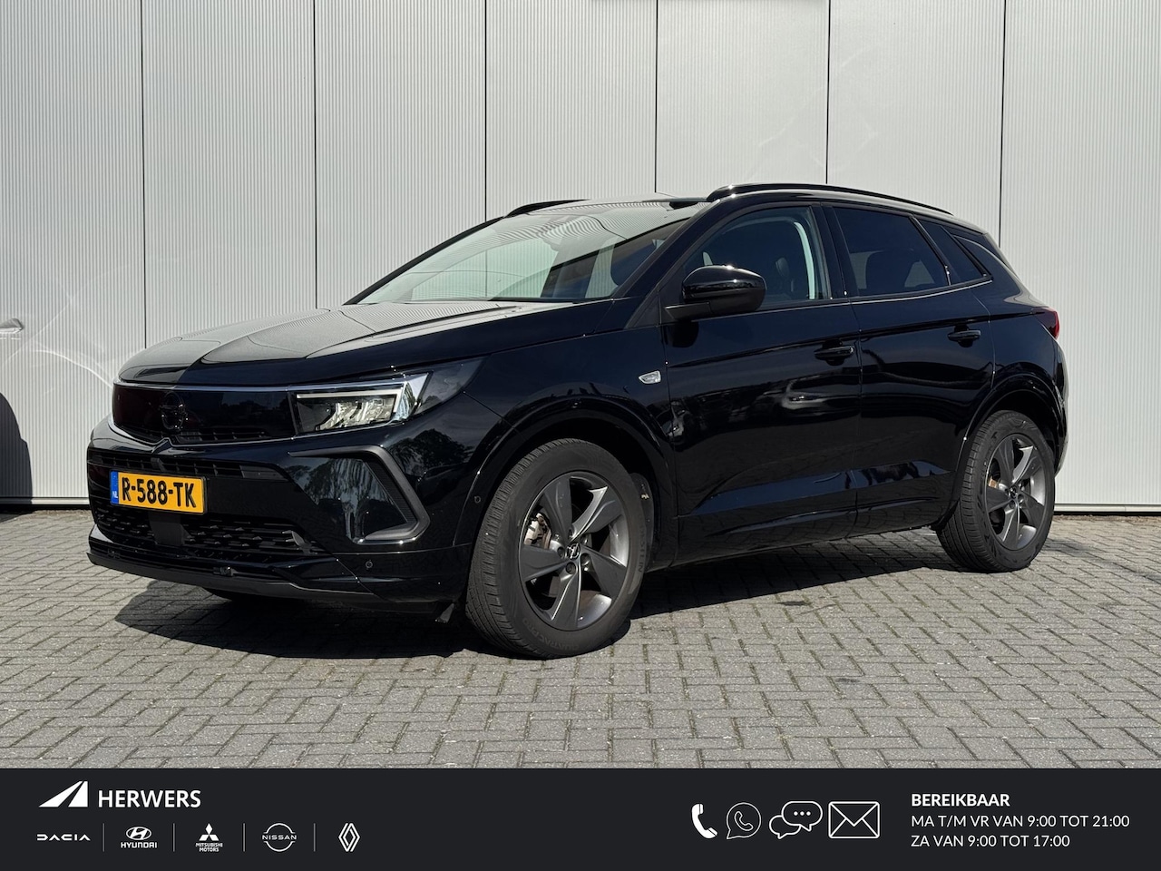Opel Grandland - 1.2 Turbo GS Line Voorruitverwarming / Stoelverwarming / Stuurverwarming / Achteruitrijcam - AutoWereld.nl
