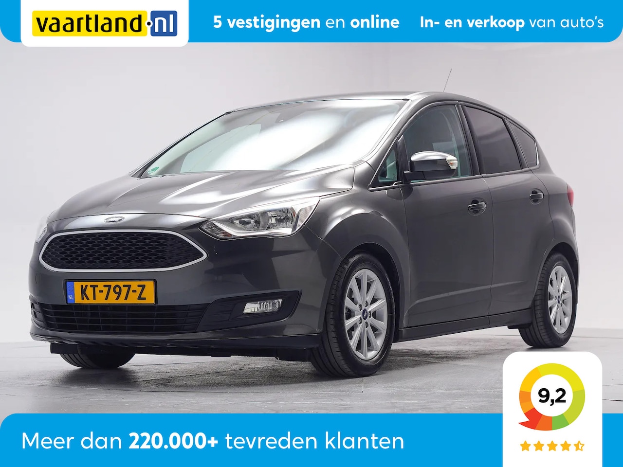 Ford C-Max - 1.0 Trend [ Airco Navi Cruise Trekhaak ] - AutoWereld.nl