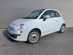 Fiat 500 - 1.2 Sport met panoramadak ( babyblauw )