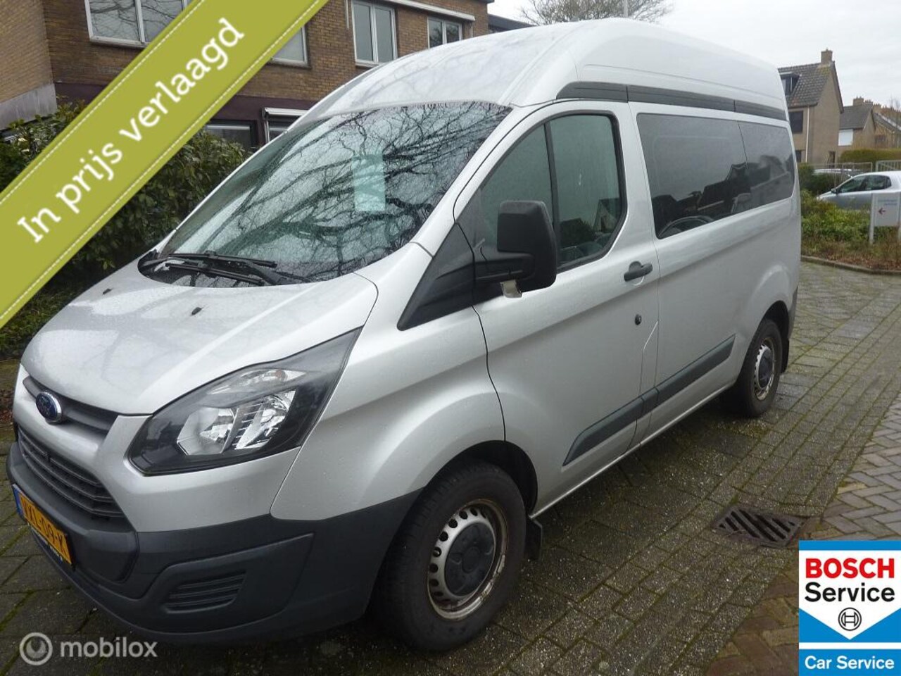 Ford Transit Custom - 270 2.2 TDCI L1H1 Ambiente Rolstoelbus met opklapbed - AutoWereld.nl