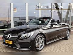 Mercedes-Benz C-klasse Cabrio - C180 156PK 9G-TRONIC AMG LINE Navi | Leer | Airscraft | Cruise | Pdc | 18 Inch Lm |
