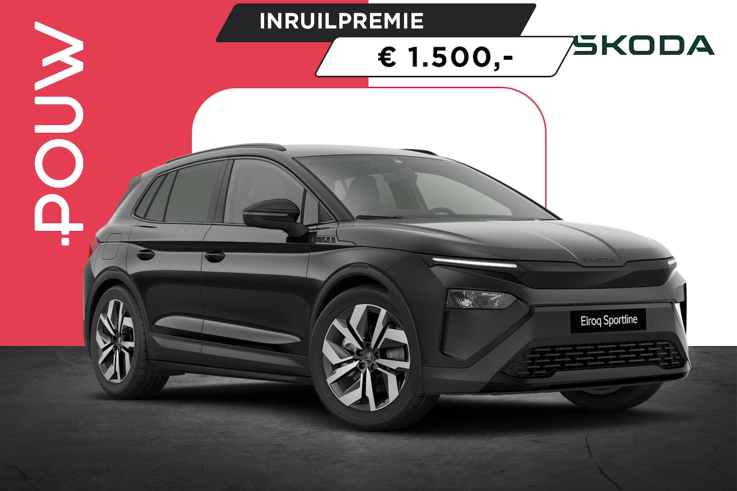 Skoda Elroq - 85 286pk Sportline | Trekhaak Wegklapbaar - AutoWereld.nl