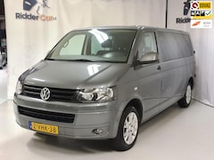 Volkswagen Transporter - 2.0 TDI L2H1 DC|1E EIG|AUTOMAAT|NAP|APK11-25|CRUISE|TREKHAAK|PARK SENS