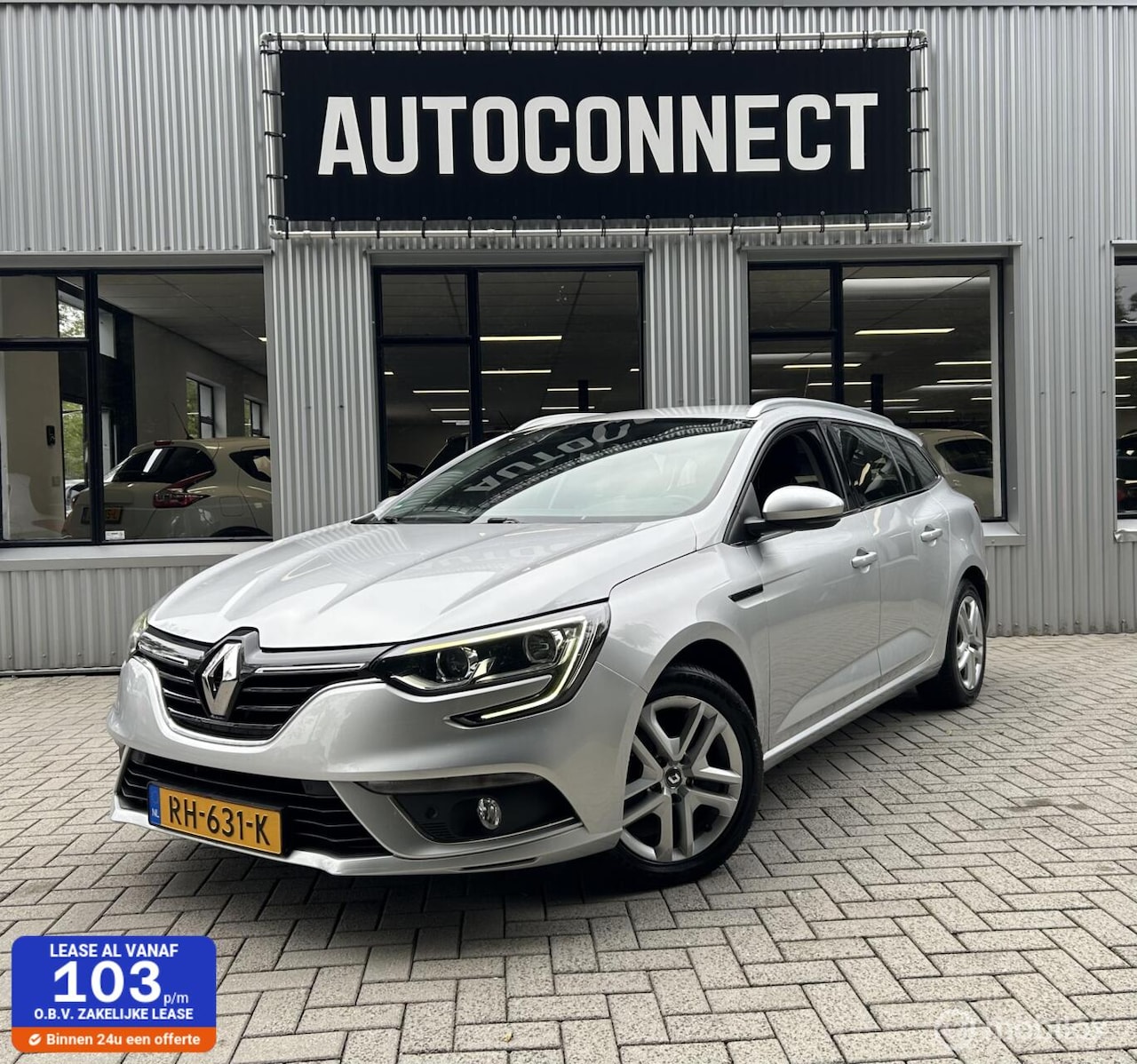 Renault Mégane Estate - 1.2 TCe Limited 1.2 TCe Limited, TREKHAAK, PDC, APK 22-11-2026 - AutoWereld.nl