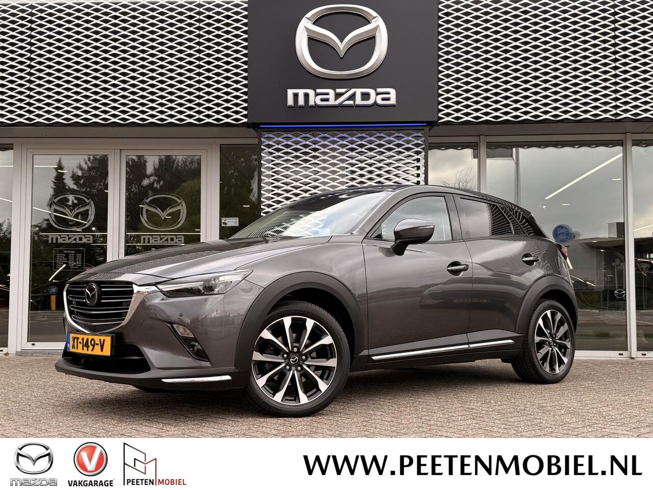 Mazda CX-3 - 2.0 SkyActiv-G 120 GT-M | ZOMERDEALS | STOEL EN STUURVERWARMING | BOSE | HEAD UP DISPLAY | - AutoWereld.nl