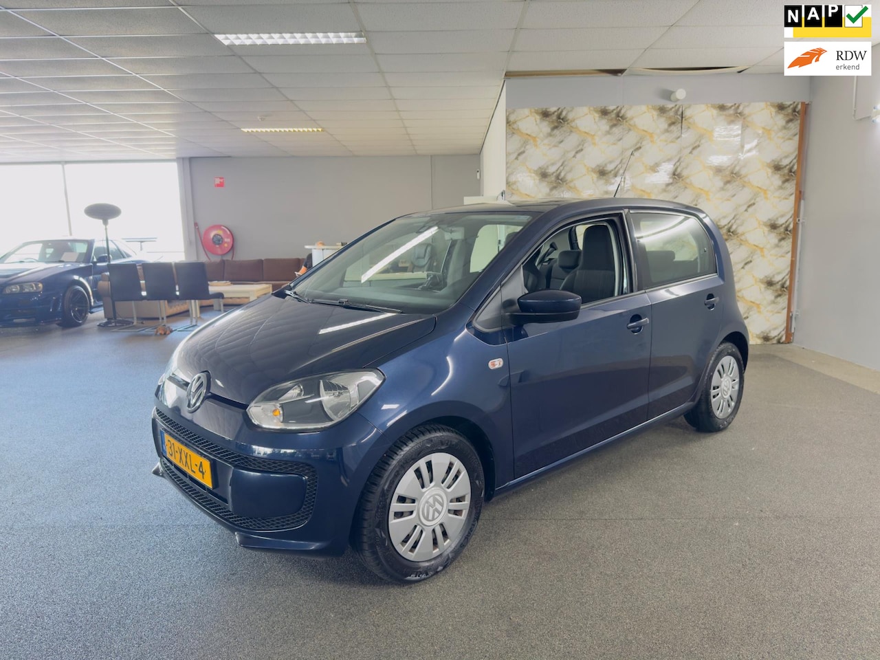 Volkswagen Up! - 1.0 move up! BlueMotion Apk Nieuw,2e Eigenaar,Airco,Navigatie,N.A.P,5Deurs,2 sleutels+Boek - AutoWereld.nl