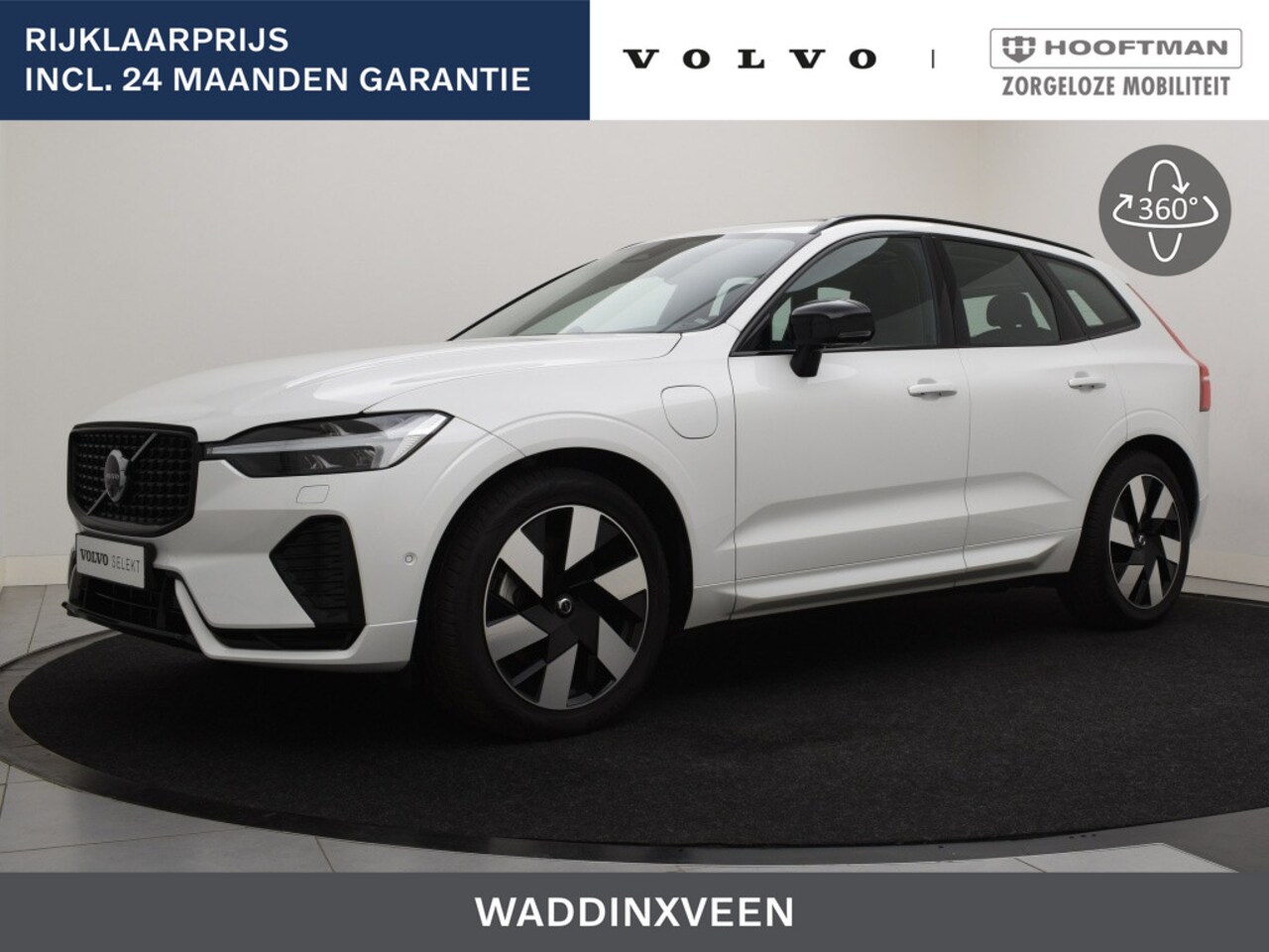 Volvo XC60 - T6 PLUG-IN HYBRID LONG RANGE ULTIMATE DARK B&W AUDIO LUCHTVERING - AutoWereld.nl