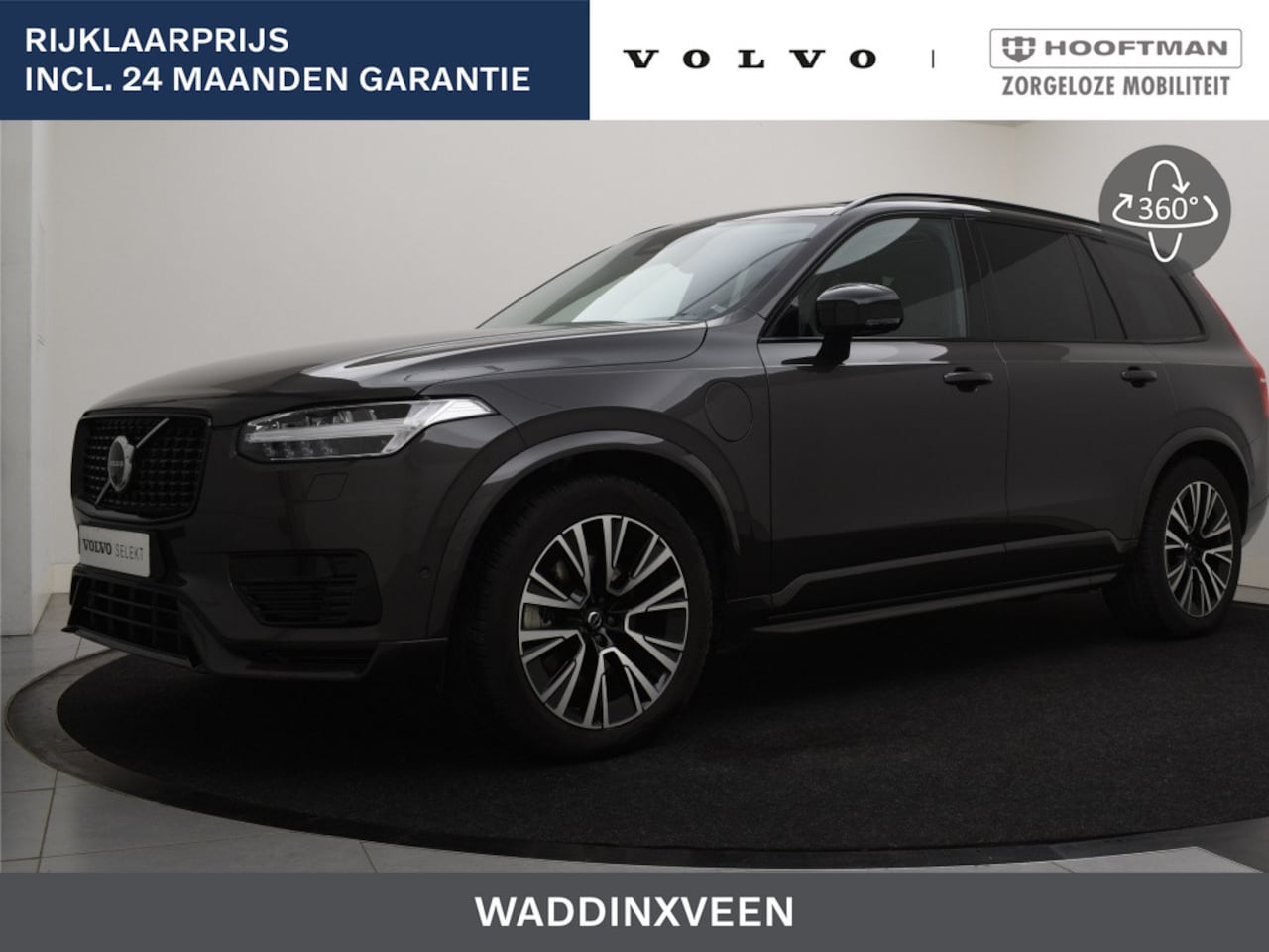 Volvo XC90 - T8 PLUG-IN HYBRID ULTRA DARK LUCHTVERING TREKHAAK BOWERS&WILKINS - AutoWereld.nl