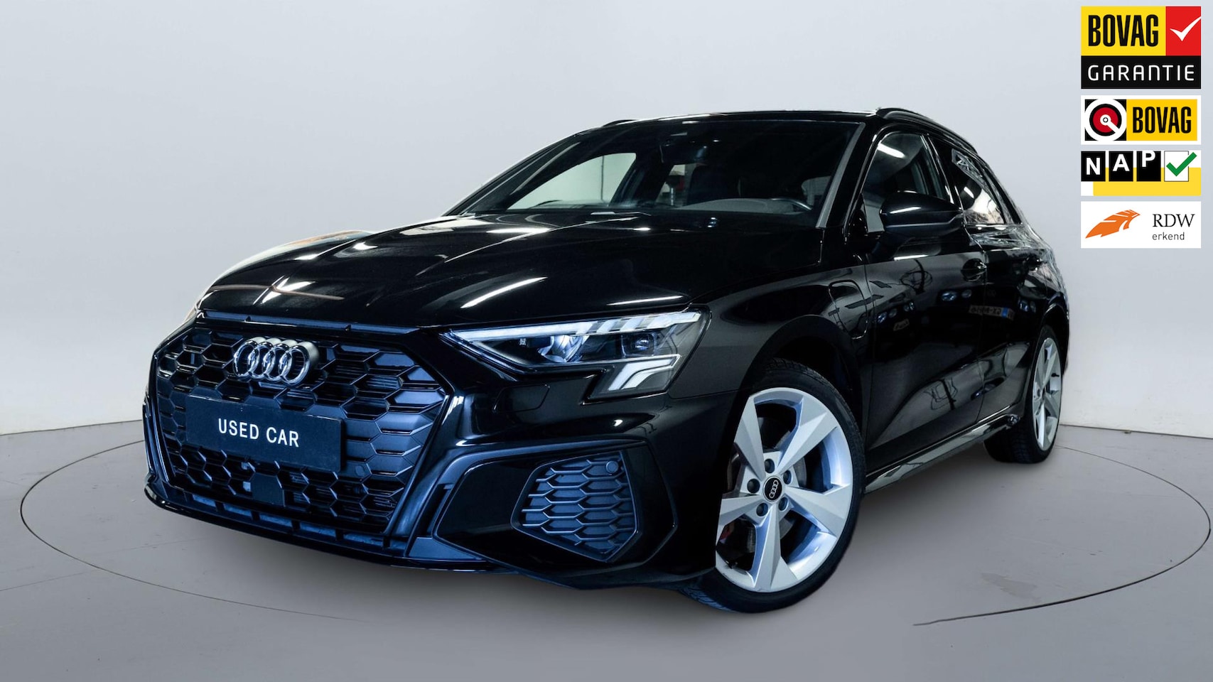 Audi A3 Sportback - 45 TFSI e S edition Competition 245PK|NAP|ACC|Apple Carplay - AutoWereld.nl