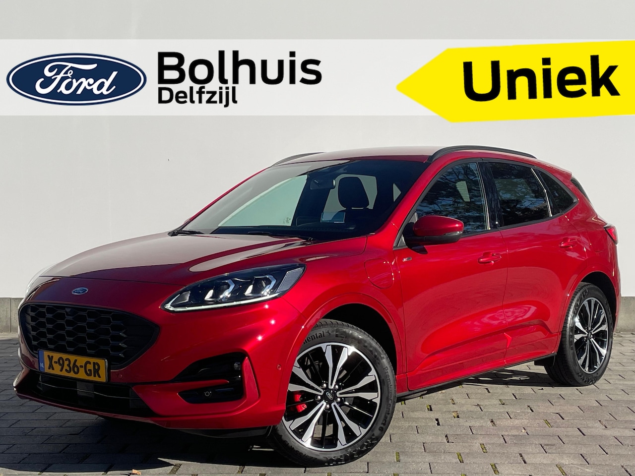 Ford Kuga - 2.5 PHEV ST-Line X | Winter Pack |  Adapt. Cruise | AGR Stoelen | B&O | Camera's | Keyless - AutoWereld.nl