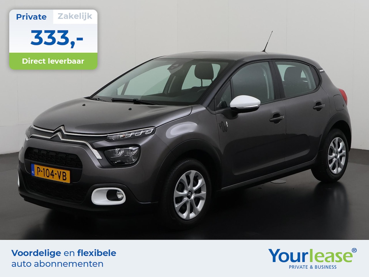 Citroën C3 - 1.2 PureTech You | All-in 333,- Private Lease | Zondag Open! - AutoWereld.nl