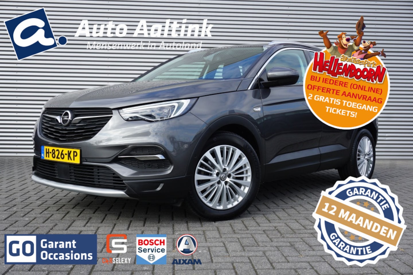 Opel Grandland X - 1.6 Turbo 180PK AUTOMAAT DODEHOEK | NAVI | COMFORTSTOEL | CARPLA - AutoWereld.nl