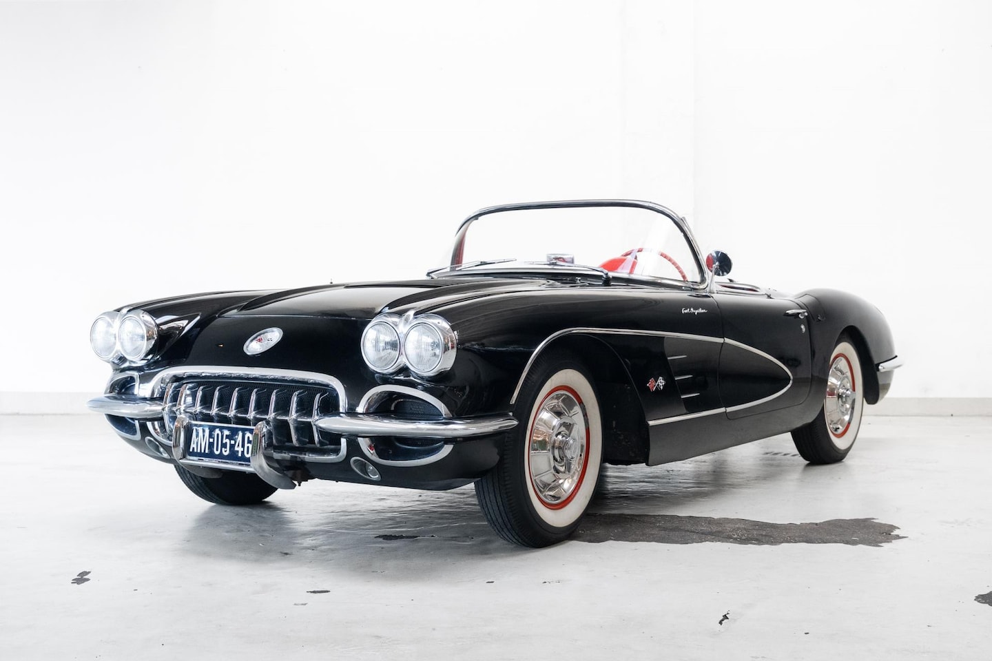 Chevrolet Corvette - C1 Fuel-injection - Ex Jan de Bouvries - Manual - - AutoWereld.nl