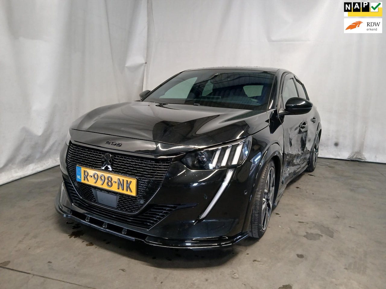 Peugeot e-208 - EV GT 350 50 kWh - Leer - Linker Zijschade - AutoWereld.nl