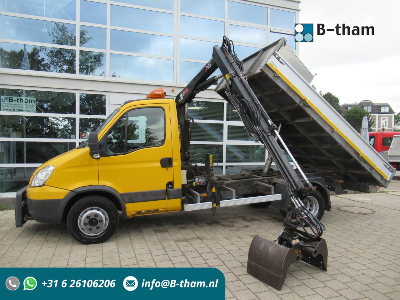 Iveco Daily - 65C15 Kipper + HIAB 044 Kraan Kran Crane - AutoWereld.nl