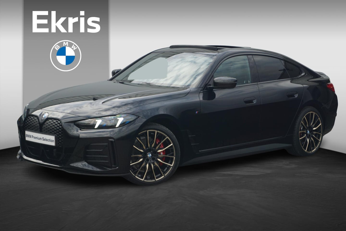 BMW i4 - eDrive40 M Sport Pro | Elektrisch schuif-kanteldak / Memory Stoelen / Harman Kardon / Stoe - AutoWereld.nl