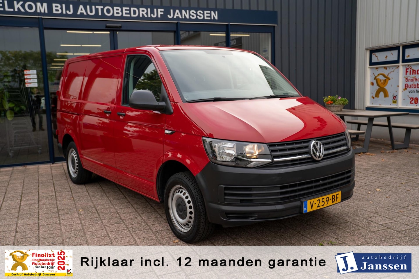 Volkswagen Transporter - 2.0 TDI L1H1 Comfortline|Prijs rijklaar incl. 12 mnd garantie| NAV Airco Bluetooth Parkeer - AutoWereld.nl