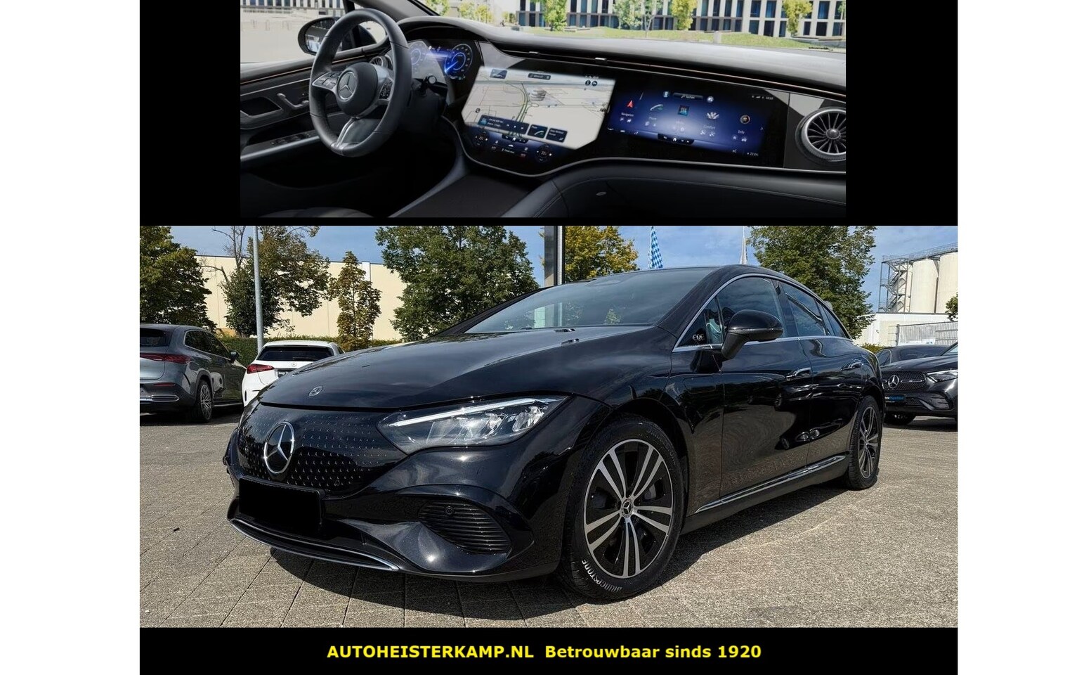 Mercedes-Benz EQE - 300 Hyper Screen 89 kWh Trekhaak Airmatic Distronic Memory Stoelverwarming - AutoWereld.nl