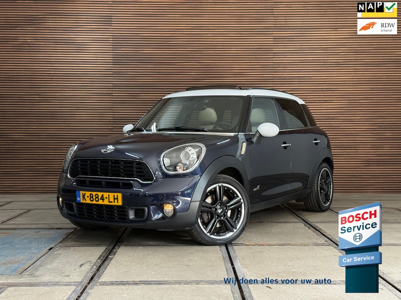 MINI Countryman - 1.6 Cooper S ALL4 Salt | Navigatie | Panorama | Climate | Leer - AutoWereld.nl