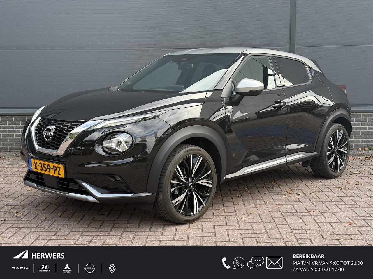 Nissan Juke - 1.0 DIG-T 114 N-Design / Navigatie + Apple Carplay/Android Auto / Climate Control / Cruise - AutoWereld.nl