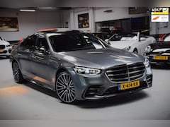 Mercedes-Benz S-klasse - 580 e 4MATIC Lang AMG Line Panoramadak|Org.NL|Dealer Onderhouden|BTW|Achterass-besturing