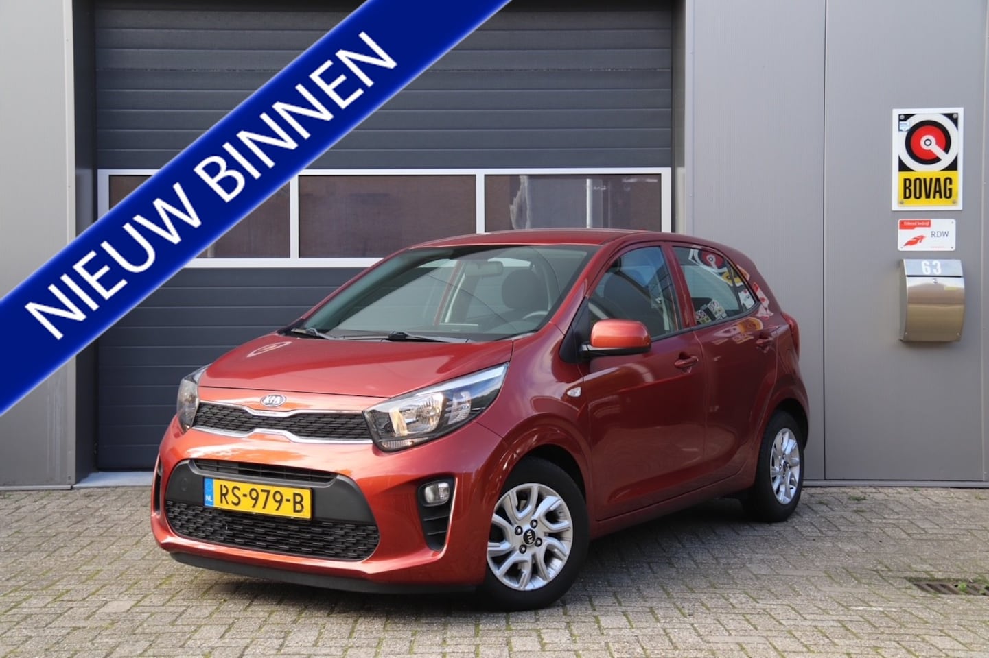 Kia Picanto - 1.0 CVVT ComfortPlusLine Navigator 1.0 CVVT ComfortPlusLine Navigator, Carplay, Camera - AutoWereld.nl