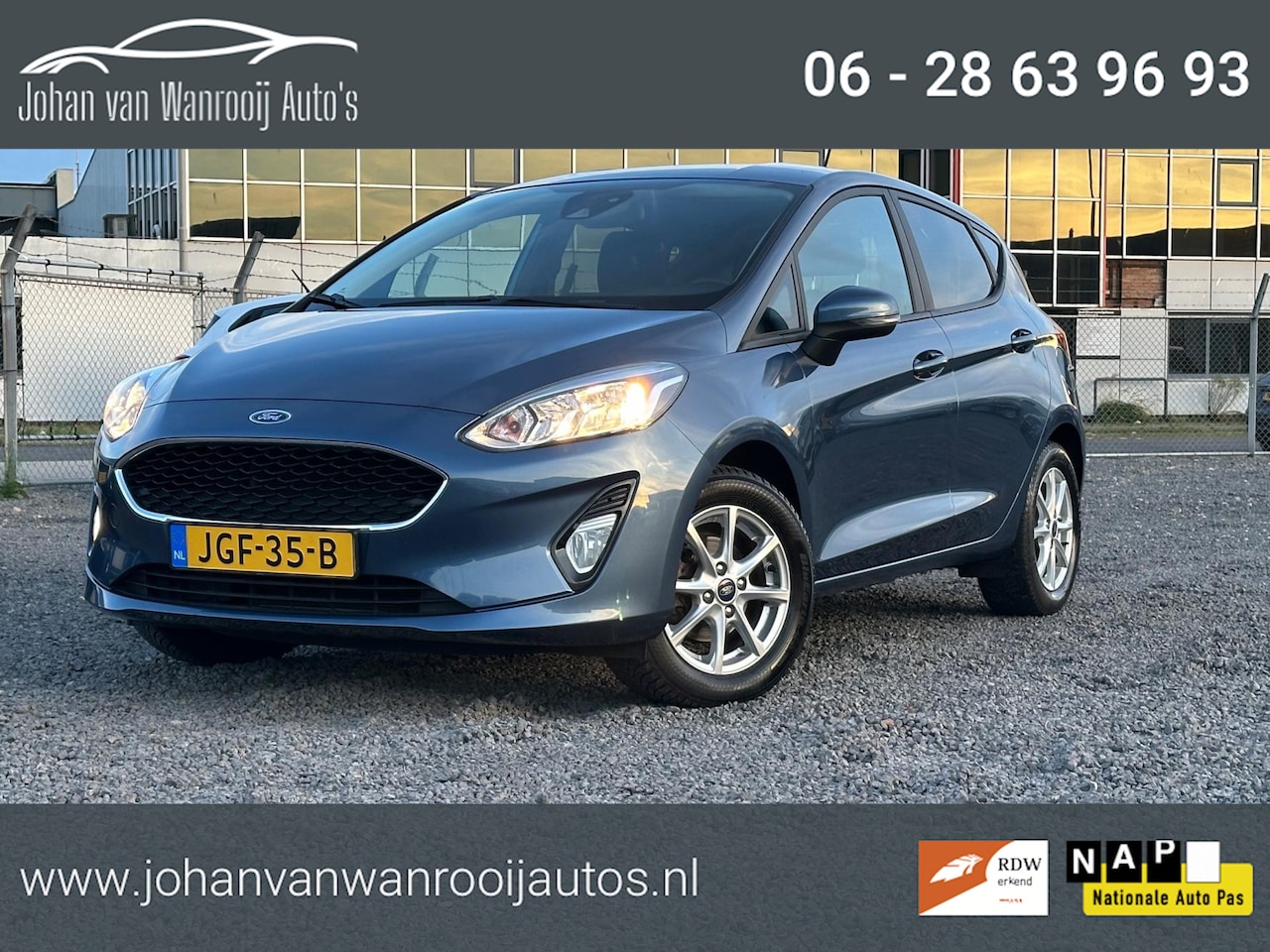 Ford Fiesta - 1.1/AIRCO/NAVI/CARPLAY - AutoWereld.nl
